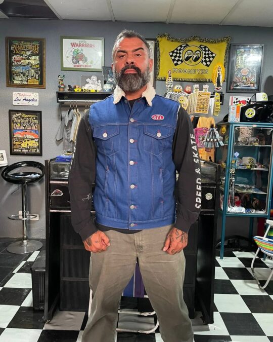 COLETE ROYAL BLOOD VEST collab Raw´n Naked x Street Legal Apparel